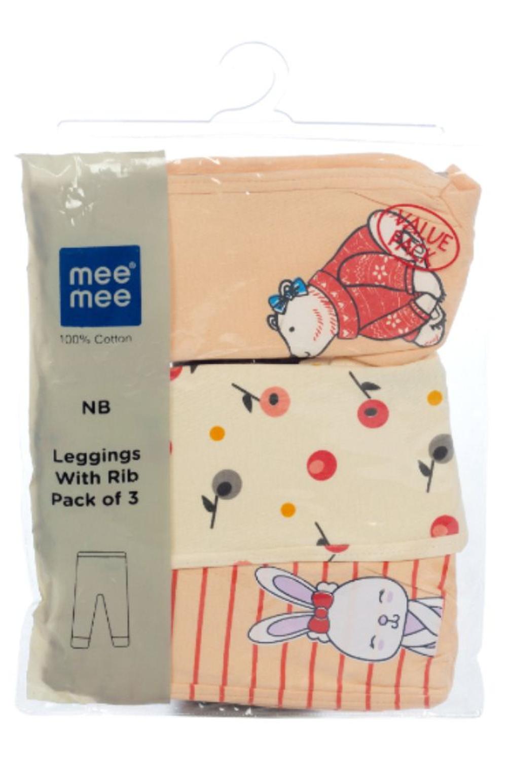 Mee Mee Girls Leggings Pack Of 3